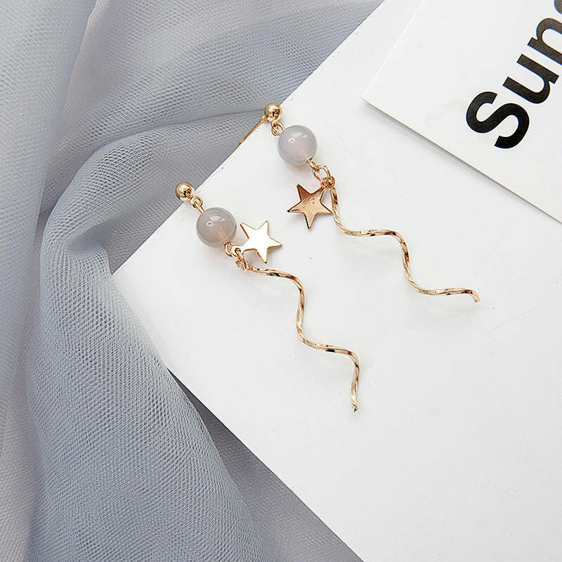Korean Style Geometric Alloy French Earrings ERA041 29