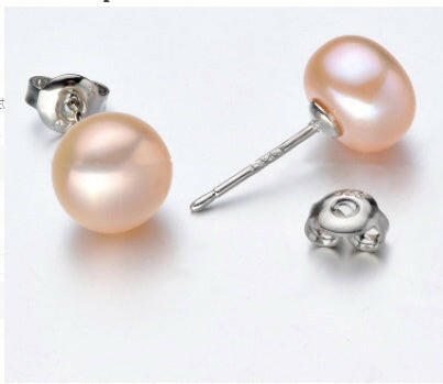 Elegant Korean Style Pearl Earrings