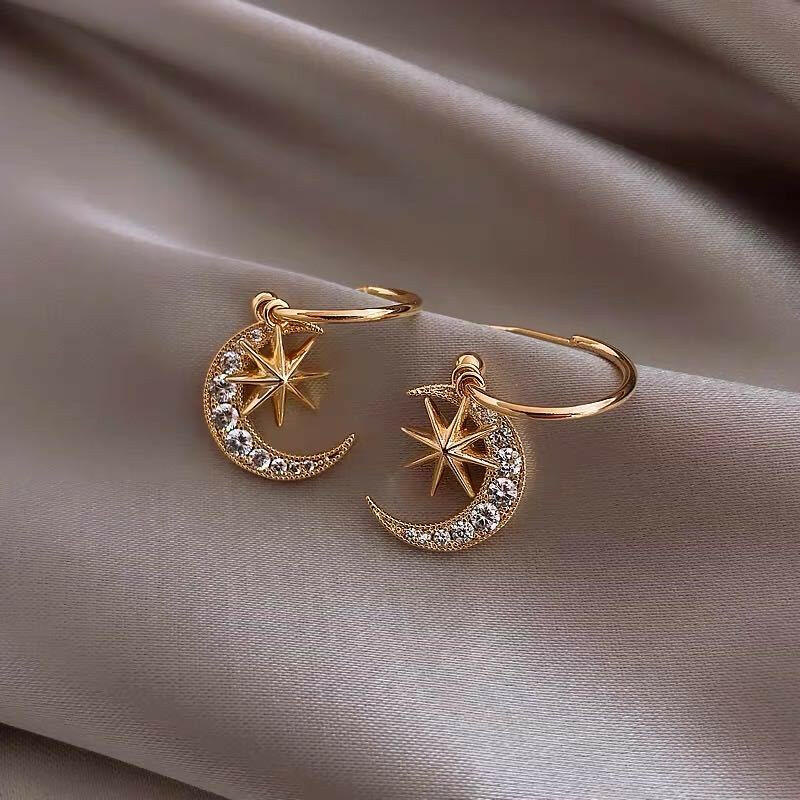 Personalized Women’s Net Red Earrings 19Style Earrings