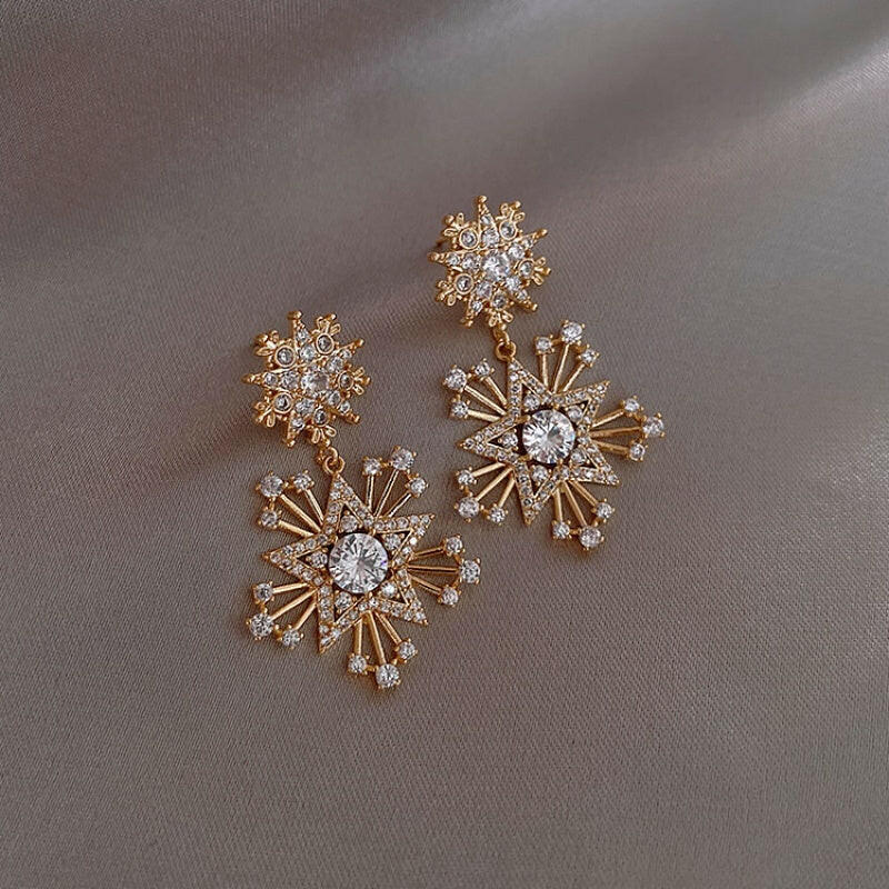 Personalized Women’s Net Red Earrings 40style Earrings