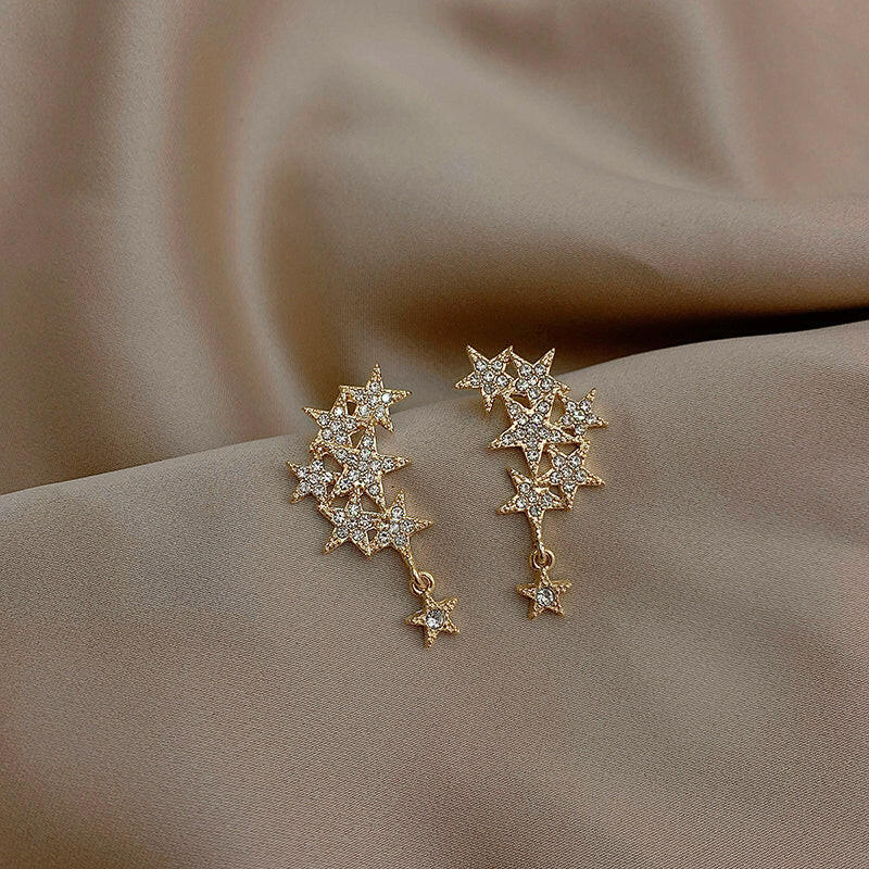 Personalized Women’s Net Red Earrings 73style Earrings