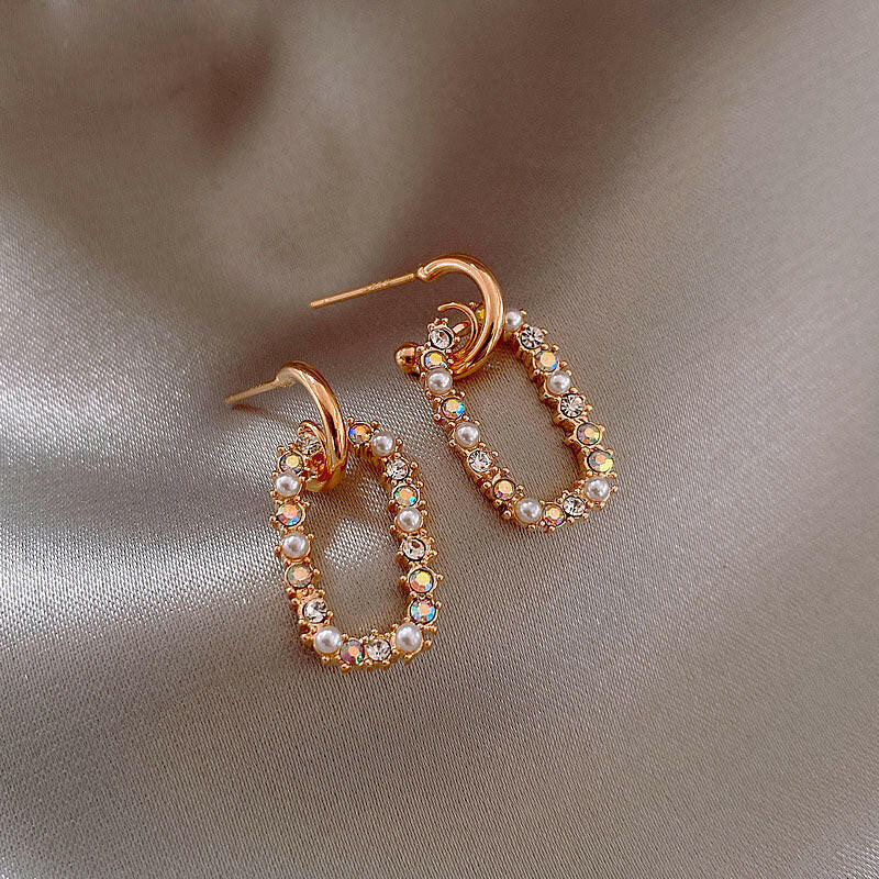 Personalized Women’s Net Red Earrings 44style Earrings