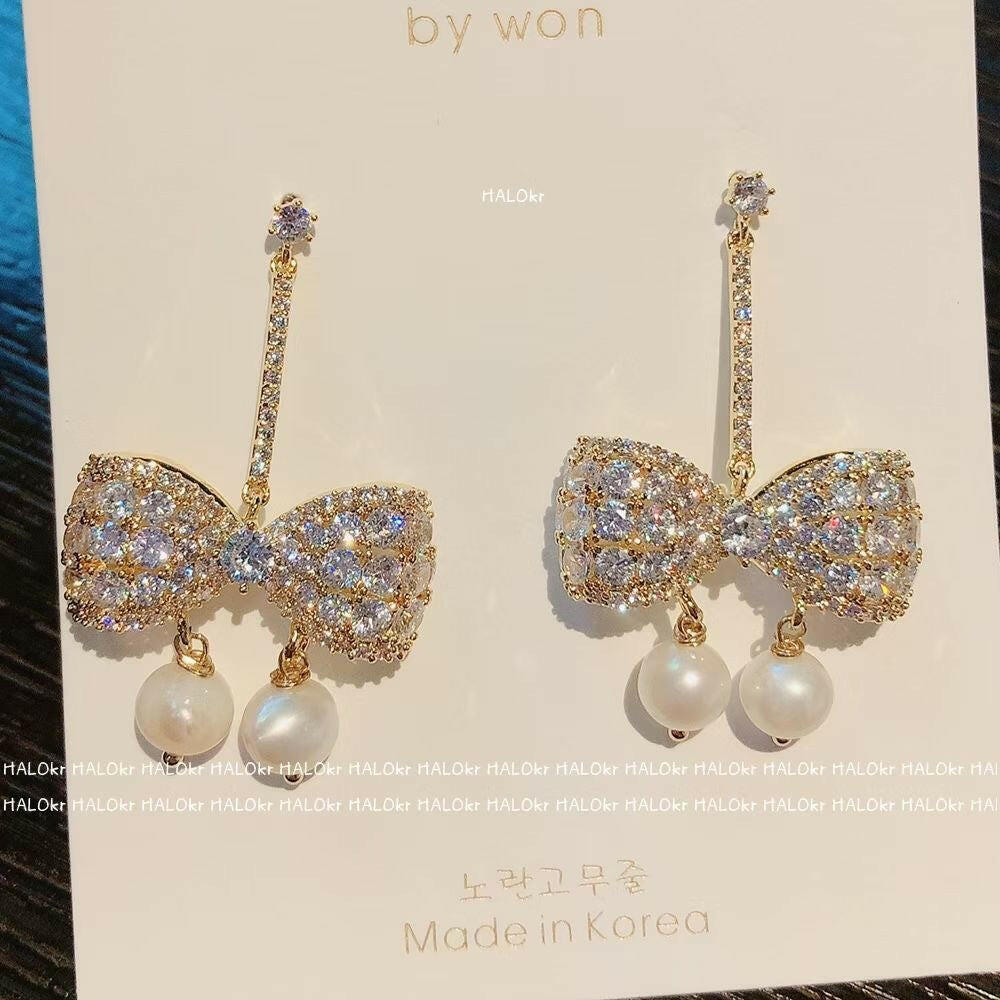 Personalized Women’s Net Red Earrings 5style Earrings