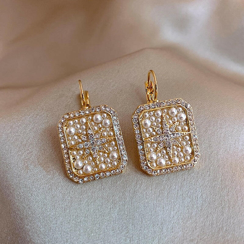 Personalized Women’s Net Red Earrings 8style Earrings