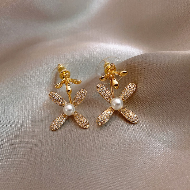 Personalized Women’s Net Red Earrings 55style Earrings