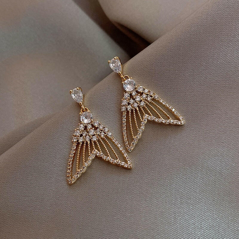 Personalized Women’s Net Red Earrings 26style Earrings