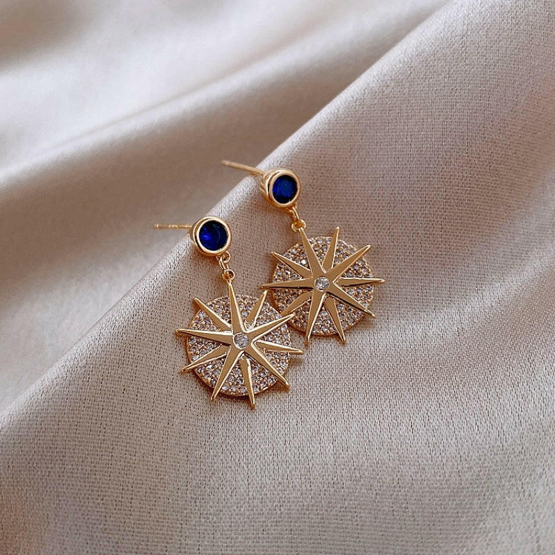 Personalized Women’s Net Red Earrings 51style Earrings