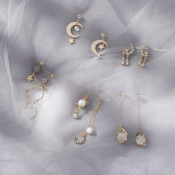 Korean Style Geometric Alloy French Earrings