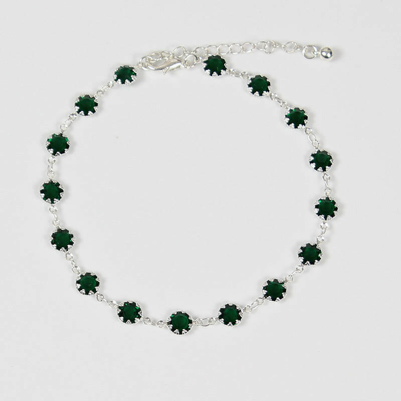 Handmade Women's Flower Bracelet - Gold & Silver Silver