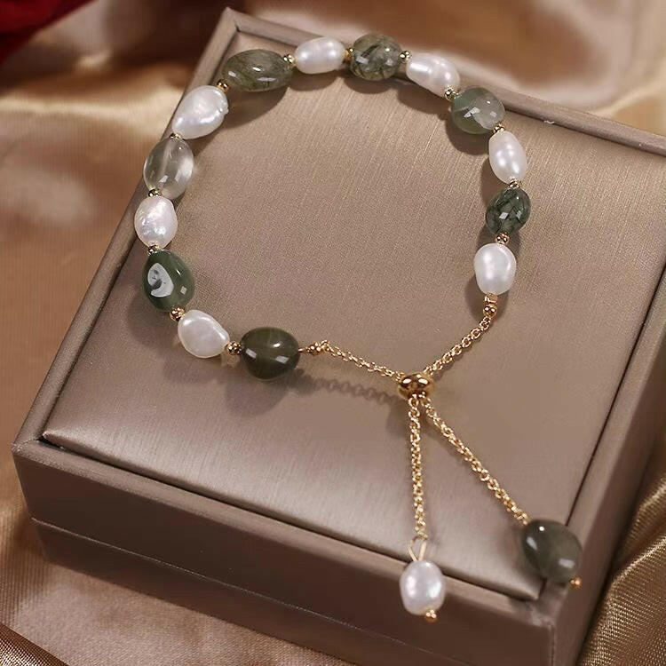 Korean Style Crystal Slider Bracelet for Women 7 Style