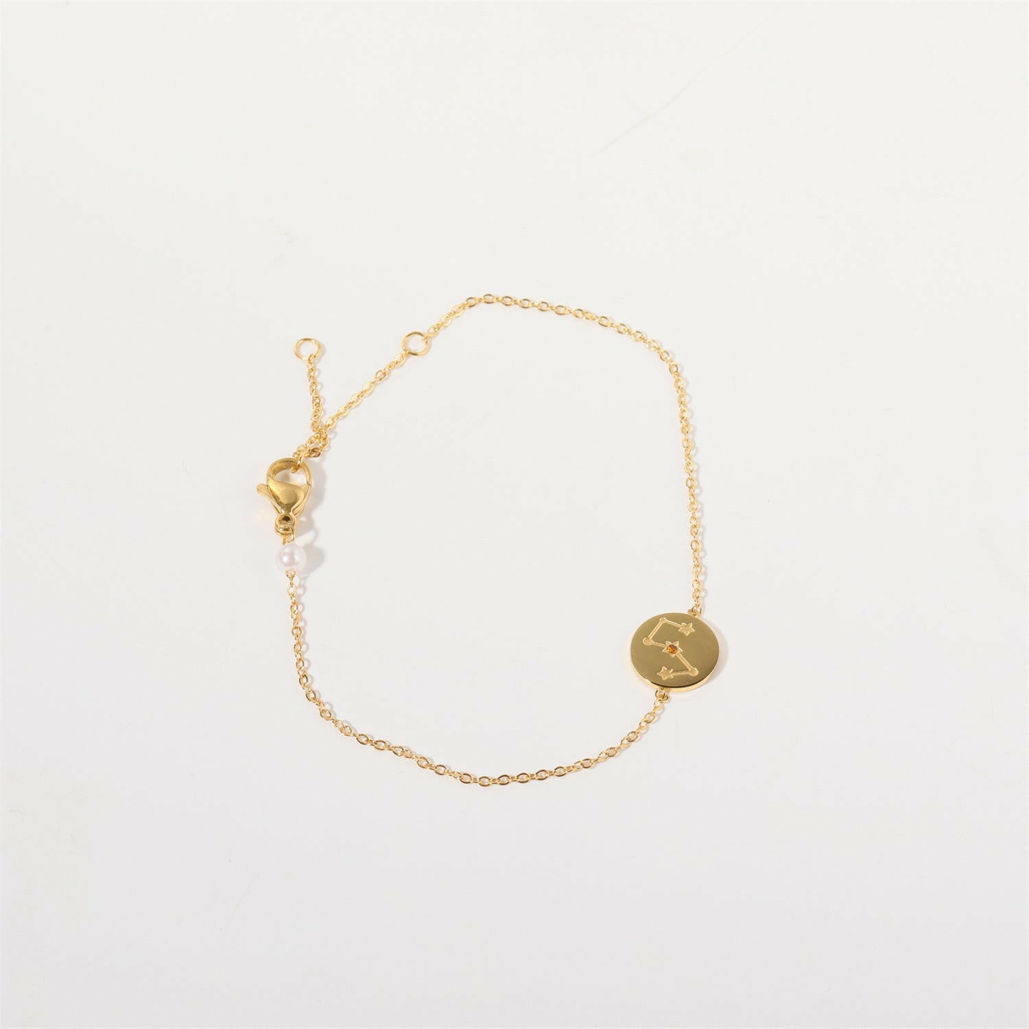 Inlaid Zircon Twelve Constellations Bracelet Scorpio