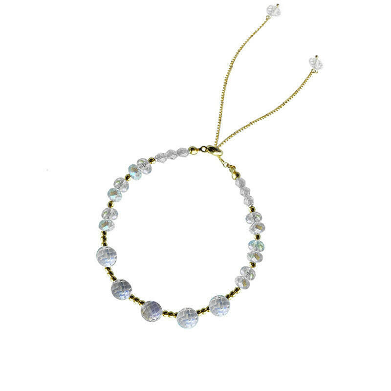 Crystal Geometry Bracelet for Women