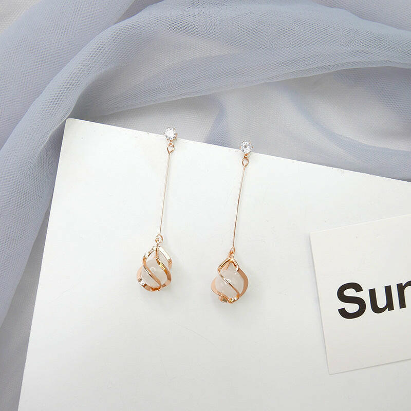 Korean Style Geometric Alloy French Earrings ERA041 38
