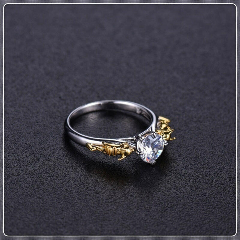 Prism Aura Crown Style Ring