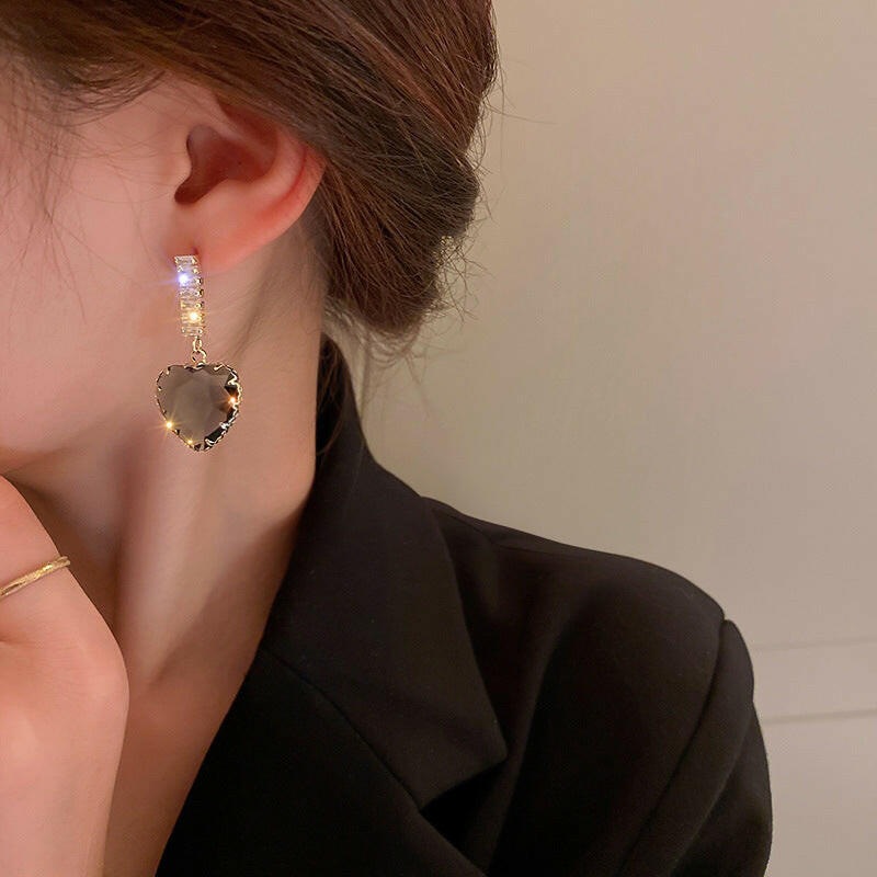 Korean Style Net Red Earrings - All-match Temperament Jewelry