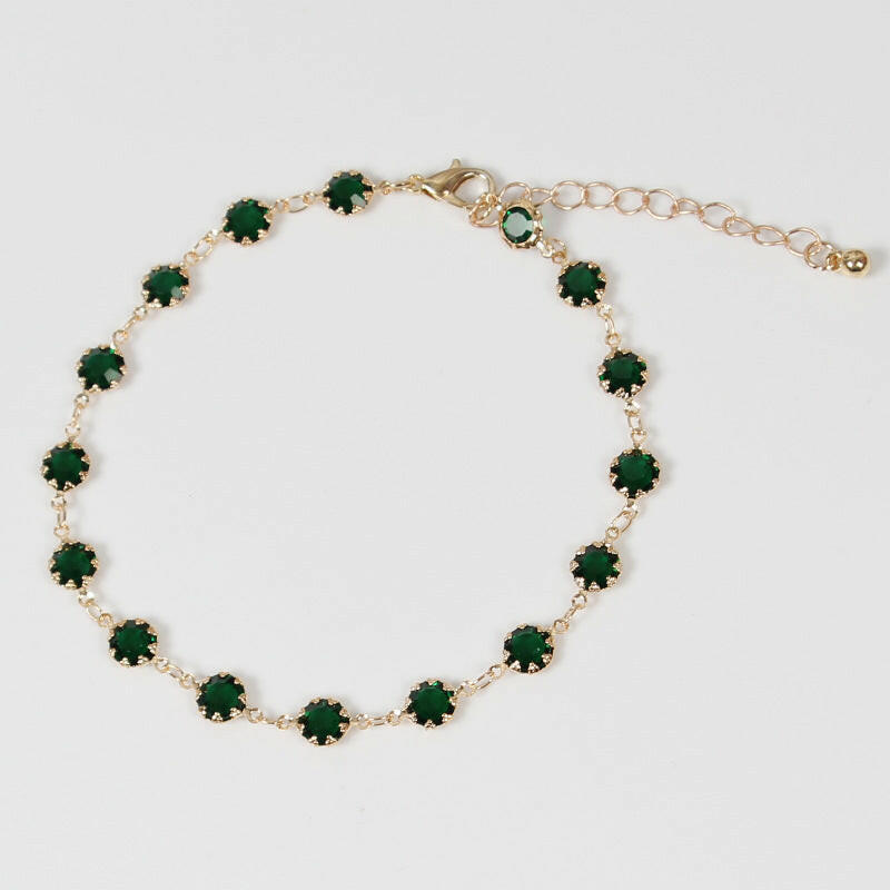 Handmade Women's Flower Bracelet - Gold & Silver Gold