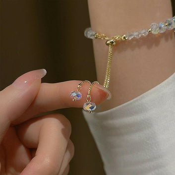 Crystal Geometry Bracelet for Women