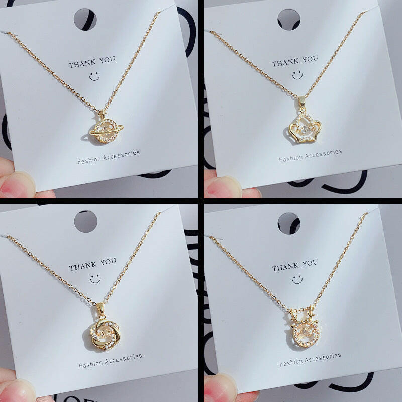 Titanium Steel Smart Necklace for Women - Elegant & Durable