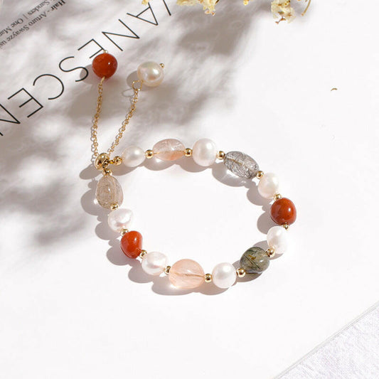 Korean Style Crystal Slider Bracelet for Women
