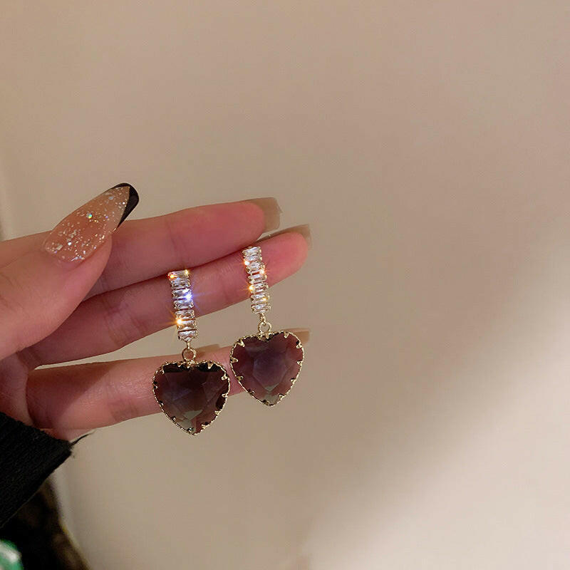 Korean Style Net Red Earrings - All-match Temperament Jewelry