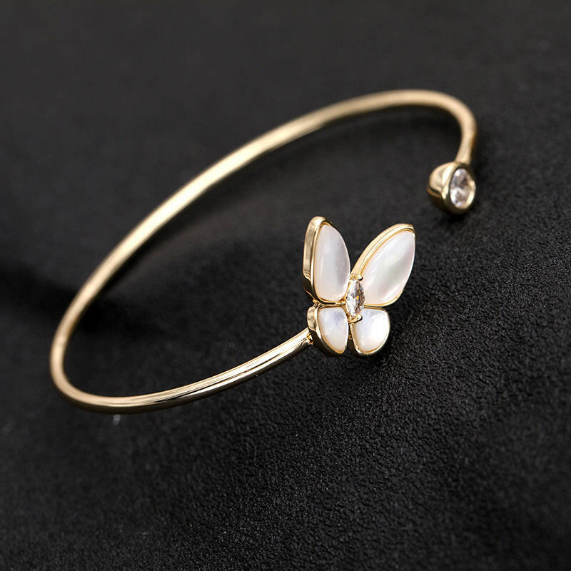 Butterfly Mother-of-Pearl Bracelet for Women