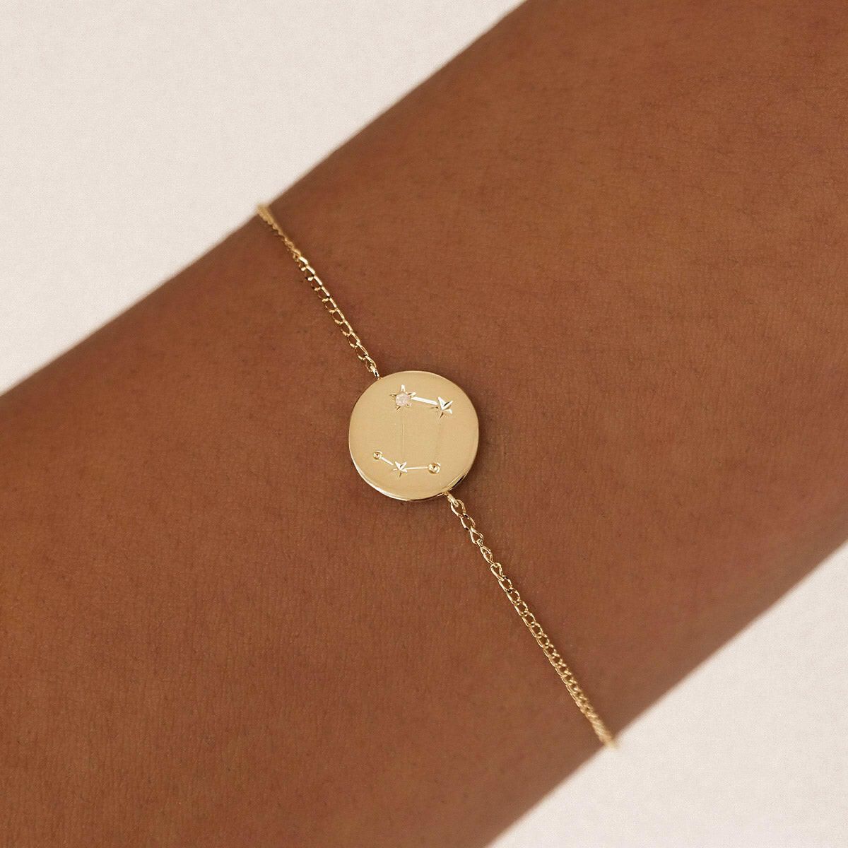 Inlaid Zircon Twelve Constellations Bracelet