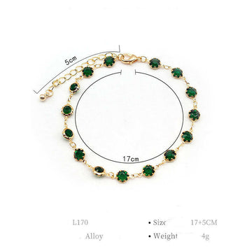 Handmade Women's Flower Bracelet - Gold & Silver