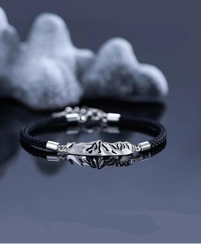 Shan Wufeng Mountain and Sea Couple Bracelets S160 male models