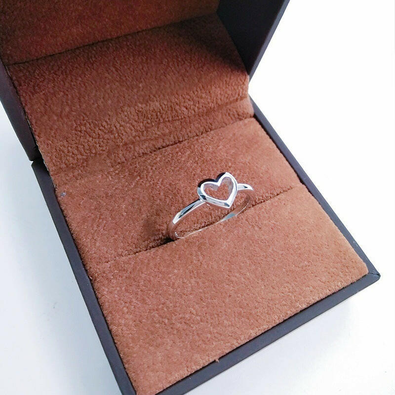 Jeweleze Heart-Shaped Ring for Women - Elegant Design